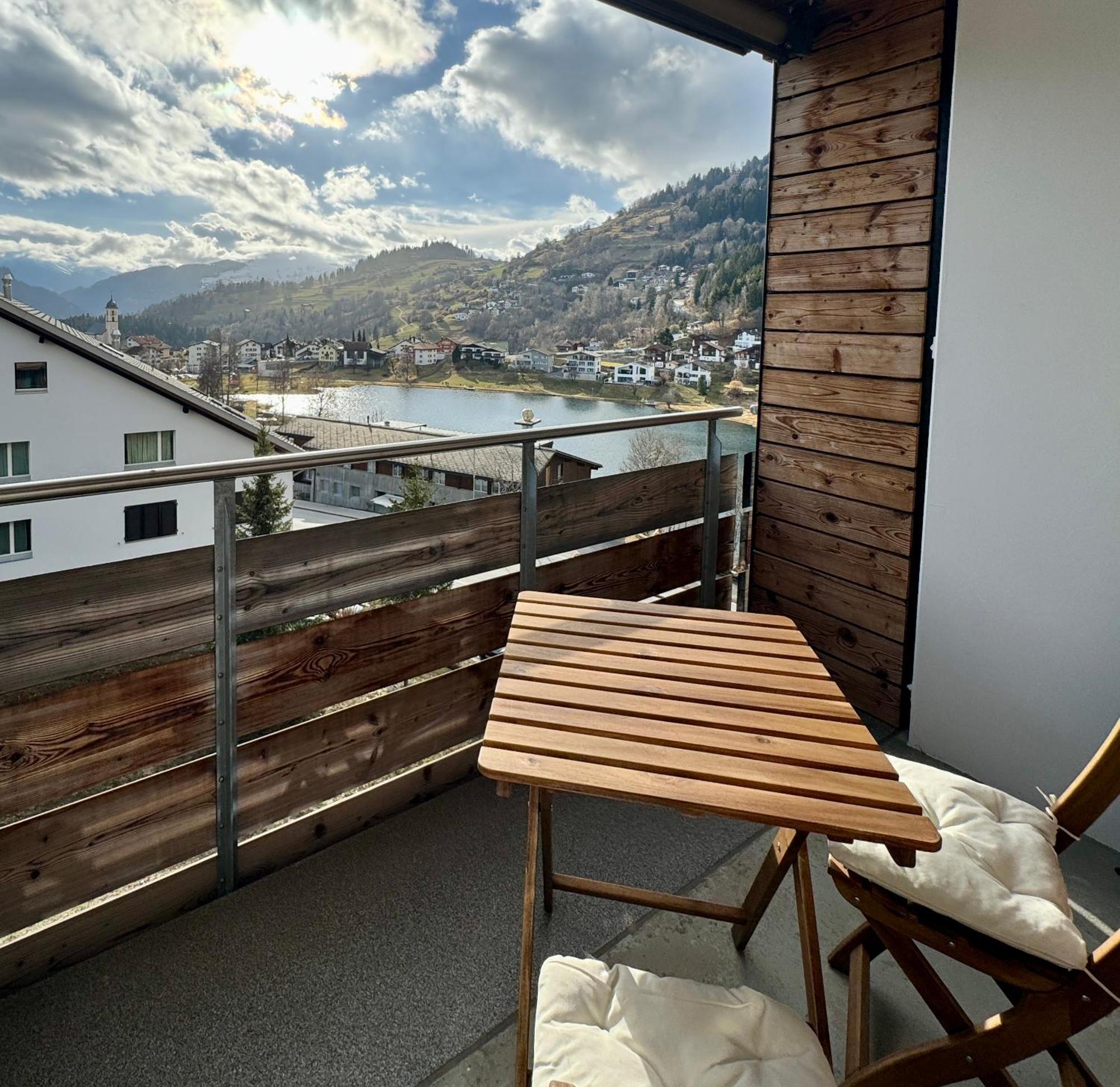 Studio Mit See- Und Bergblick 락스 외부 사진